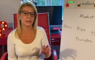 Marketing basics - the 4 Ps. A strategic marketing planning framework introduced by Kim Tasso