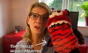 Soft skills - worry monster with Kim Tasso