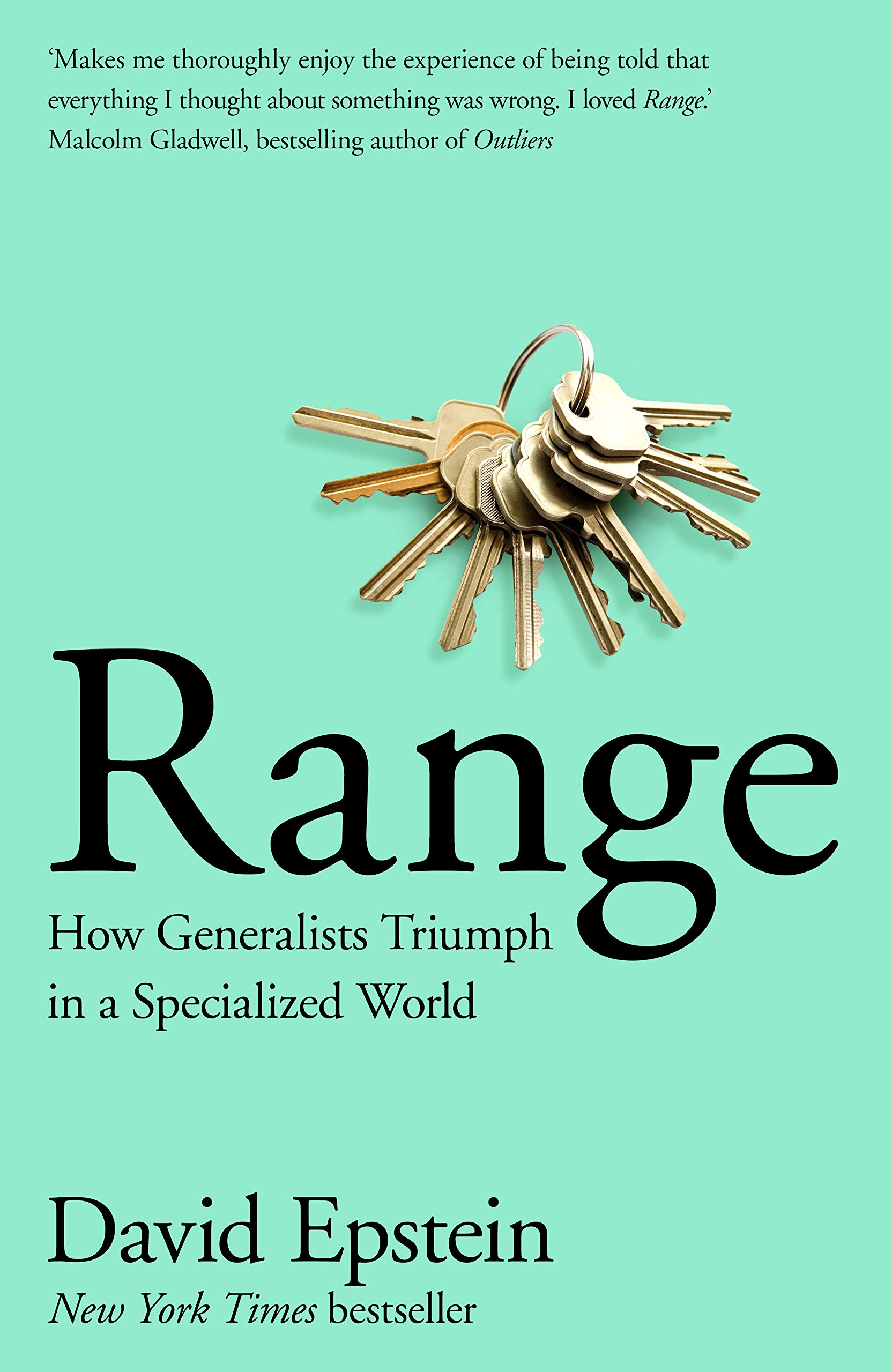 Book review: “Range – How generalists triumph in a specialized world” by David Epstein