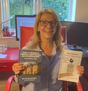 Reviewing books by legal and accounting clients – “Covid-19, residential property, equity release and enfranchisement” by Paul Sams and Louise Uphill and “Agile in Business – A guide for Company Leadership” by Robert Morley