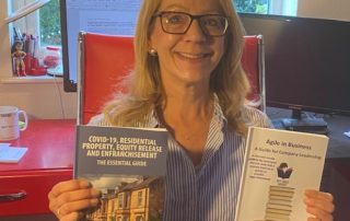 Reviewing books by legal and accounting clients – “Covid-19, residential property, equity release and enfranchisement” by Paul Sams and Louise Uphill and “Agile in Business – A guide for Company Leadership” by Robert Morley