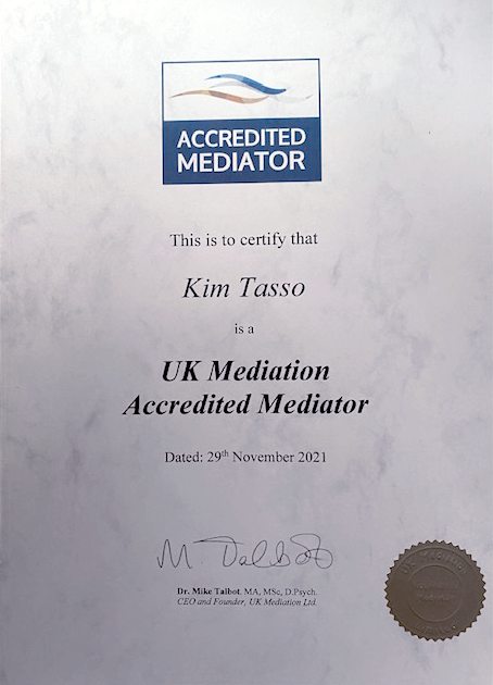 UK Mediation Accredited Mediator