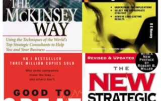 Classic management book reviews – The McKinsey way, Good to great, How to manage organisational change and Strategic Selling