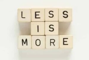 KAM – Less is more and take a different perspective