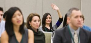 Confidence – How to get a word in when people keep talking (meeting skills)