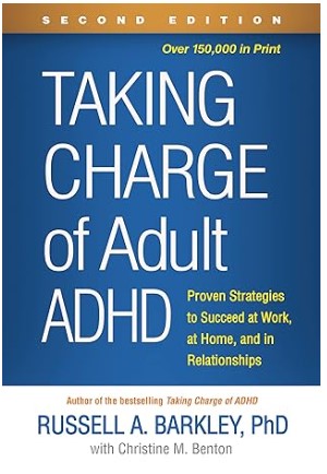 Book review: Taking charge of Adult ADHD by Russell A Barkley PhD