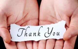 Appreciation – The power of a humble “Thank you”